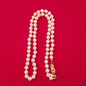 Napier white Pearl Strand Necklace 20 inches